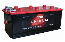 Аккумулятор Unikum 6СТ-190 (190 Ah) R+ Болт