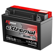 Аккумулятор RDrive eXtremal Silver YTX6.5L-BS (6.5 Ah)