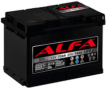 Аккумулятор ALFA Hybrid (75 Ah) L+