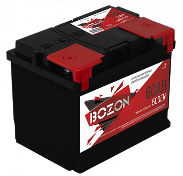 Аккумулятор BOZON 6СТ-60L (60 А·ч)