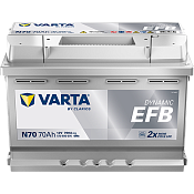 Аккумулятор Varta Dynamic EFB N70 (70 Ah) 570500065