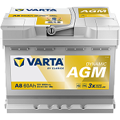 Аккумулятор Varta Dynamic AGM A8 (60 Ah) 560901068