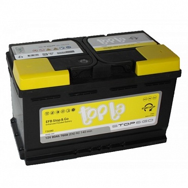 Аккумулятор Topla EFB Stop&Go (80 Ah) 112080