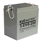 Аккумулятор Kijo 6-EVG-200 (M8+DIN) (12V200Ah) С3