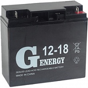 Аккумулятор G-Energy 12-18 (12V / 18Ah)