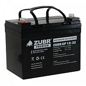Аккумулятор ZUBR GP 12-33, NPP (12V / 33Ah)