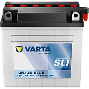 Аккумулятор Varta Powersports Freshpack 12N7-3B/B7L-B (7 А/ч) 507 012 007