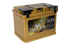 Аккумулятор Decus золото (56 Ah)