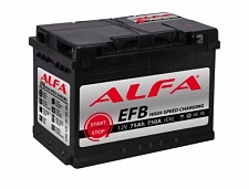 Аккумулятор ALFA EFB (75 Ah)