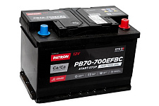 Аккумулятор Patron EFB (70 Ah) PB70-700EFBC