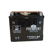 Аккумулятор President YTX20L-BS MF (18 Ah)