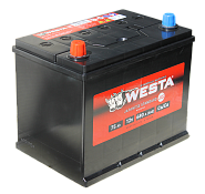 Аккумулятор Westa Asia 6СТ-75 VL (75 Ah) L+