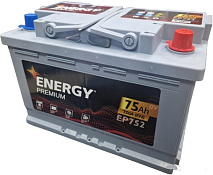 Аккумулятор Energy Premium EP752 (75 Ah)