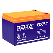 Аккумулятор Delta GX 12-12 (12В/12 А·ч)