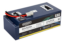 Литиевый аккумулятор Gelbert LiFePO4 (60V/52Ah/80A/3,120Wh) BT/Display