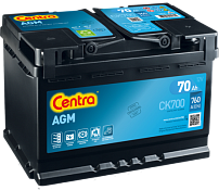 Аккумулятор Centra AGM CK700 (70 Ah)