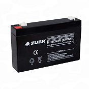Аккумулятор ZUBR HR 634 W (6V / 9Ah)