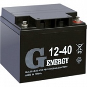 Аккумулятор G-Energy 12-40 (12В/40 А·ч)