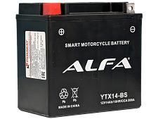 Аккумулятор ALFA (14 Ah) YTX14-BS
