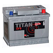Аккумулятор TITAN EFB (60 Ah) L+