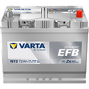 Аккумулятор Varta Dynamic EFB N72 (72 Ah) 572501076