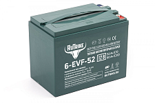 Аккумулятор RuTrike 6-EVF-52 (12V52Ah) C3