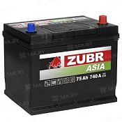 Аккумулятор ZUBR Premium Asia (75 Ah)