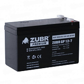Аккумулятор ZUBR GP 12-7, NPP (12V / 7Ah)