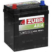 Аккумулятор Zubr Premium Asia (40 Ah) B19 ZU401JP