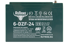 Аккумулятор RuTrike 6-DZF-24 (12V24Ah) C2
