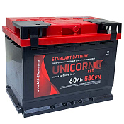 Аккумулятор UNICORN RED 6СТ-60 (60 Ah)