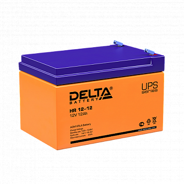 Аккумулятор Delta HR 12-12 (12V / 12Ah)