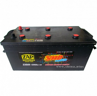 Аккумулятор ZAP TRUCK FREEWAY SHD 730 11-730.315 (230 А·ч)