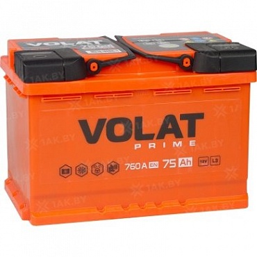 Аккумулятор VOLAT Prime (75 Ah) L+