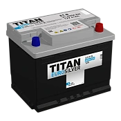 Аккумулятор TITAN EUROSILVER (61 Ah) 4607008881370
