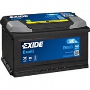 Аккумулятор Exide Excell EB800 (80 Ah)
