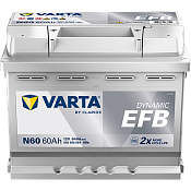 Аккумулятор Varta Dynamic EFB N60 (60 Ah) 560500064