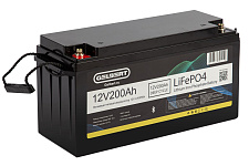 Литиевый аккумулятор  Gelbert LiFePO4 (12V/200Ah/200А/2,400Wh) Bluetooth
