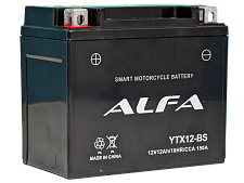 Аккумулятор ALFA (12 Ah) YTX12-BS