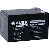 Аккумулятор ZUBR HRL 12-50 W (12V / 12Ah)