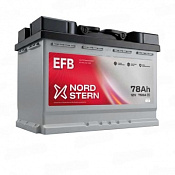 Аккумулятор NORDSTERN Evolution EFB (78 Ah) L3 (NS780F)