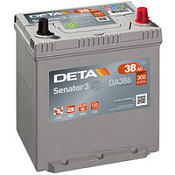 Аккумулятор Deta Senator3 DA386 (38 Ah)