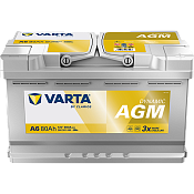 Аккумулятор Varta Dynamic AGM A6 (80 Ah) 580901080