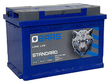 Аккумулятор Bars Standard (77 Ah) 750 А, L3