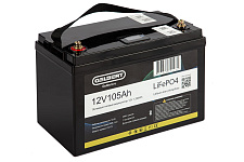 Литиевый аккумулятор Gelbert LiFePO4 (12V/105Ah/100А/1,260Wh) [ 6-EVF-100] Bluetooth
