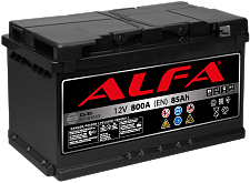 Аккумулятор ALFA Hybrid (85 Ah)
