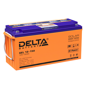 Аккумулятор Delta GEL 12-150 (12В/150А·ч)