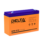 Аккумулятор Delta DTM 612 (6В/12 А·ч)