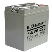 Аккумулятор Kijo 6-EVG-220 (12V220Ah) С3 (под болт M8)