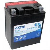 Аккумулятор Exide ETX14AH-BS (12 А·ч)